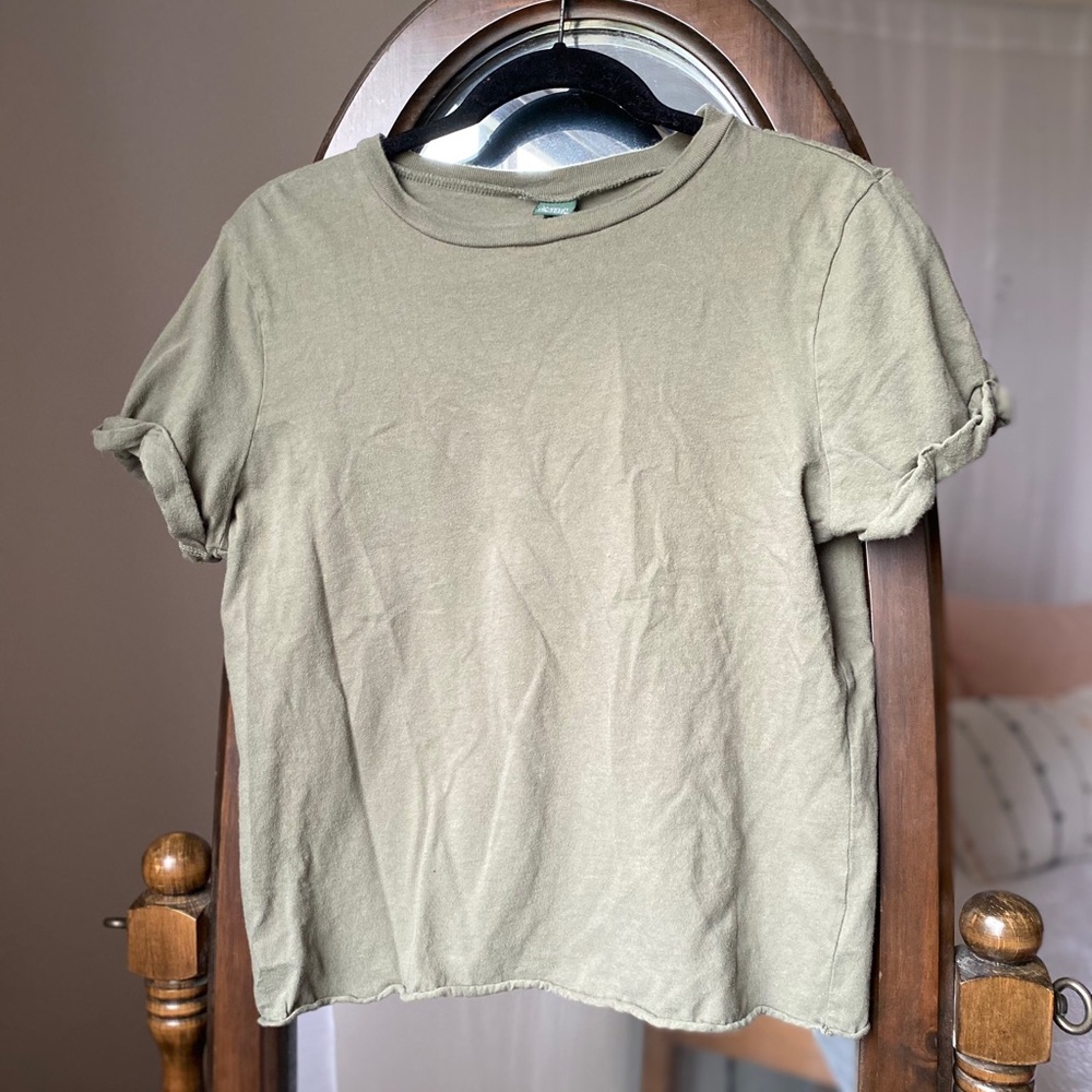 Olive Green Tee